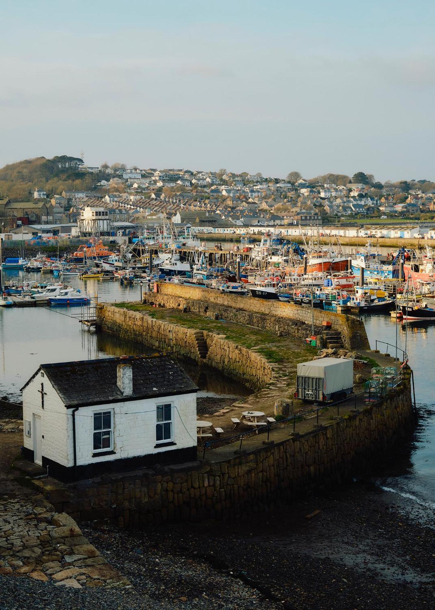 1-Bed Luxury Seafront Cabin In Heart Of Newlyn, Mousehole 外观 照片